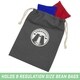 preview thumbnail 2 of 1, GoSports Gray Cornhole Bean Bag Tote Carry Case