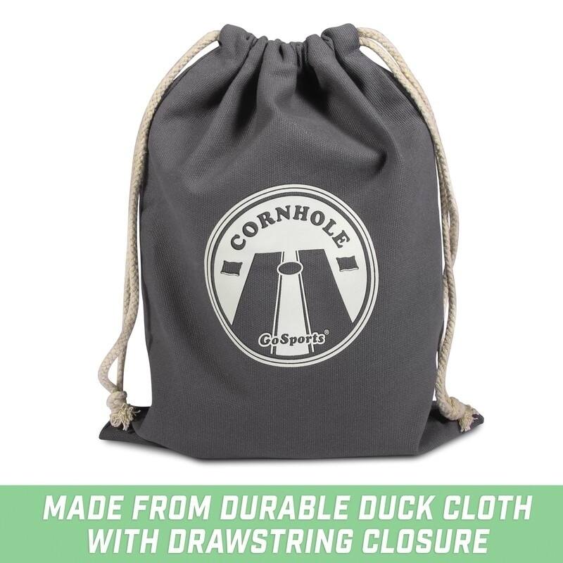 GoSports Gray Cornhole Bean Bag Tote Carry Case