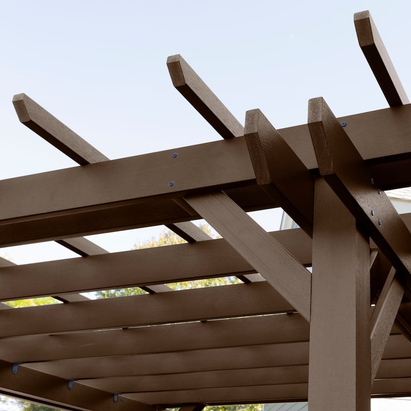 Highwood Bodhi 10 x 12 Recycled Plastic Pergola