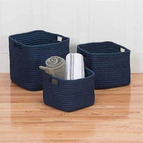 Colonial Mills Carter Indoor/ Outdoor Square Storage Basket