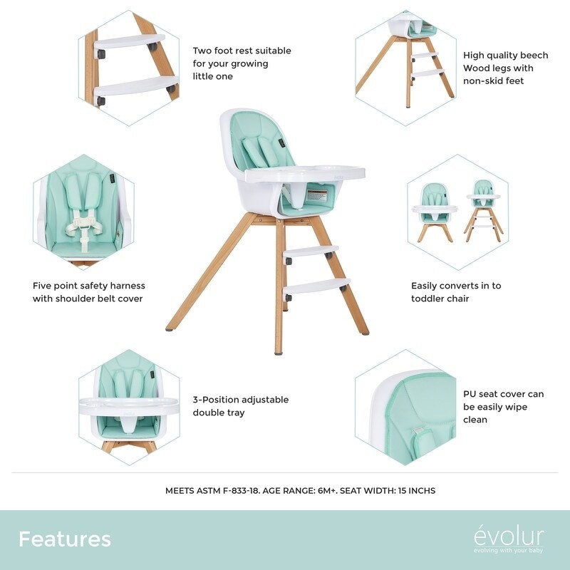 2 in one high chair