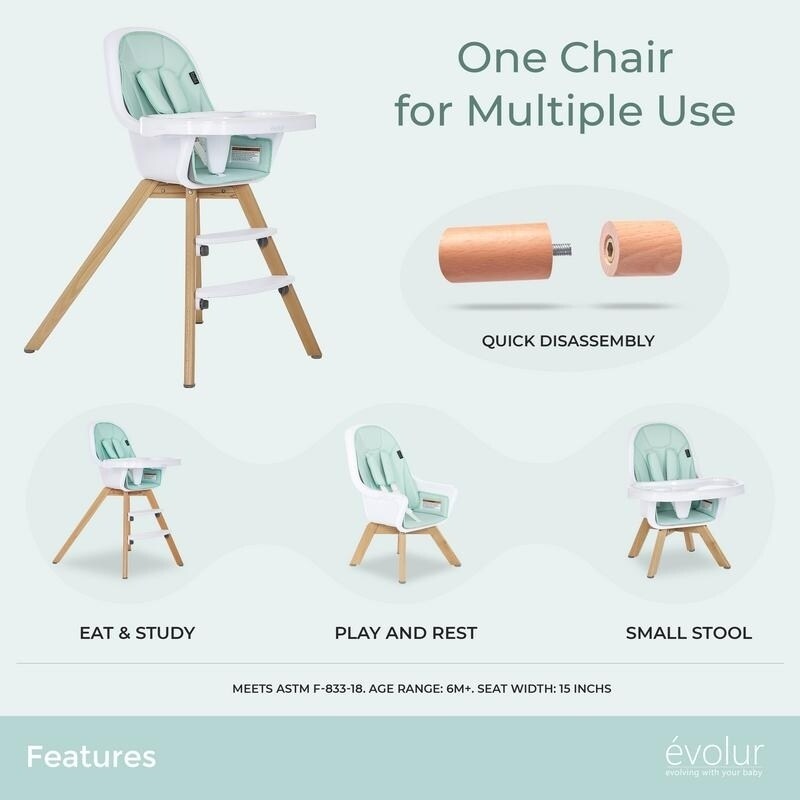 evolur high chair