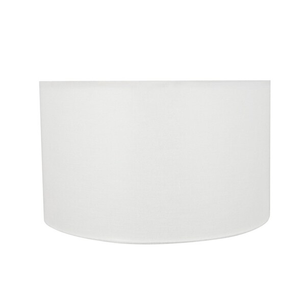 Aspen Creative Off White Drum (Cylinder) Shape UNO Construction Lamp ...
