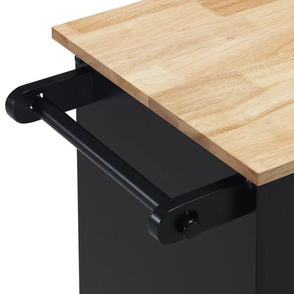 Shop Corby Kitchen Cart With Wheels By Christopher Knight Home