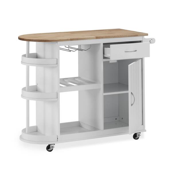 Shop Corby Kitchen Cart With Wheels By Christopher Knight Home