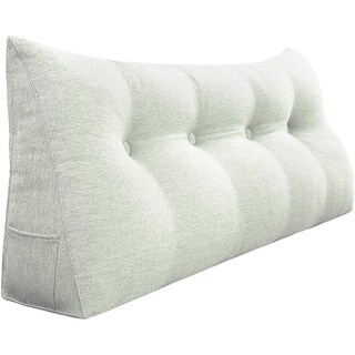 bolster bed wedge pillow backrest support headboard king daybed california
