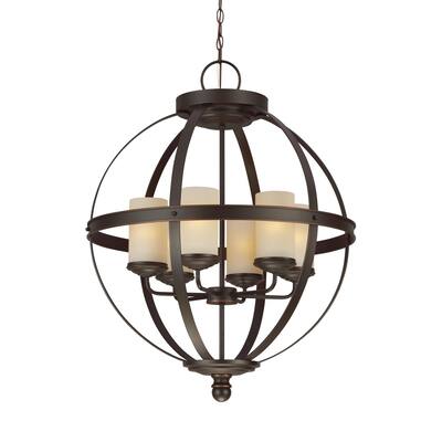 Sea Gull Sfera Autumn Bronze 6-light Chandelier