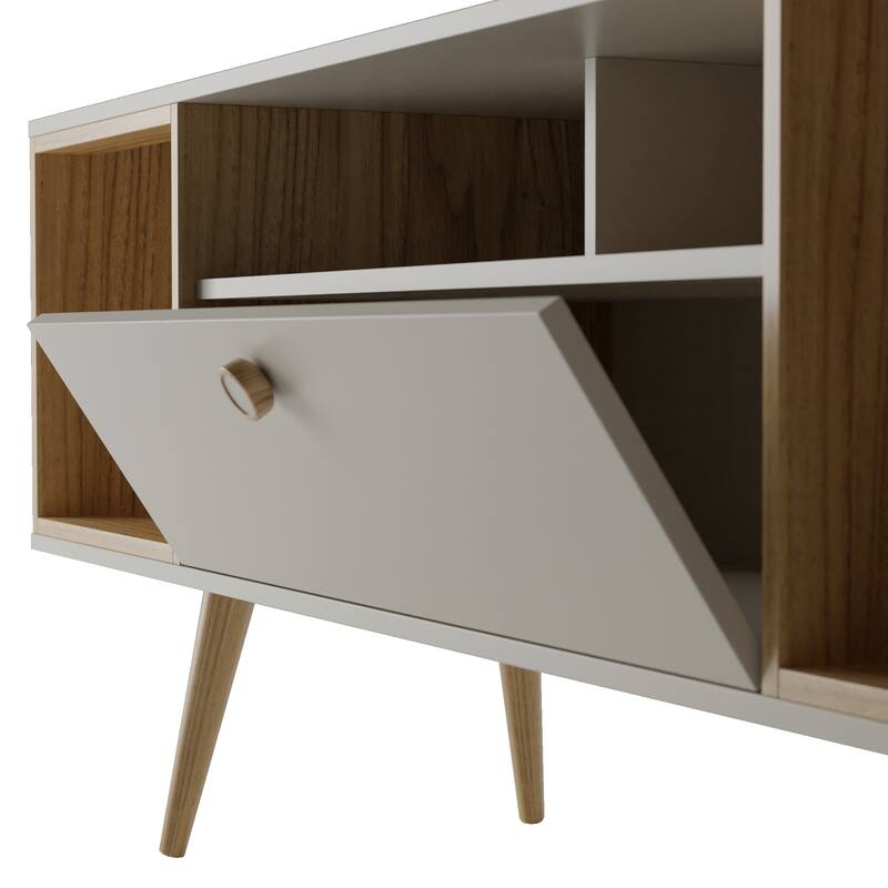 Theodore 62.99 In. Storage Media Cabinet Console