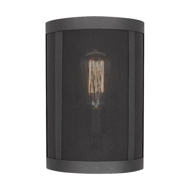 Sea Gull Gereon Black LED Convertible Wall/Bath Sconce