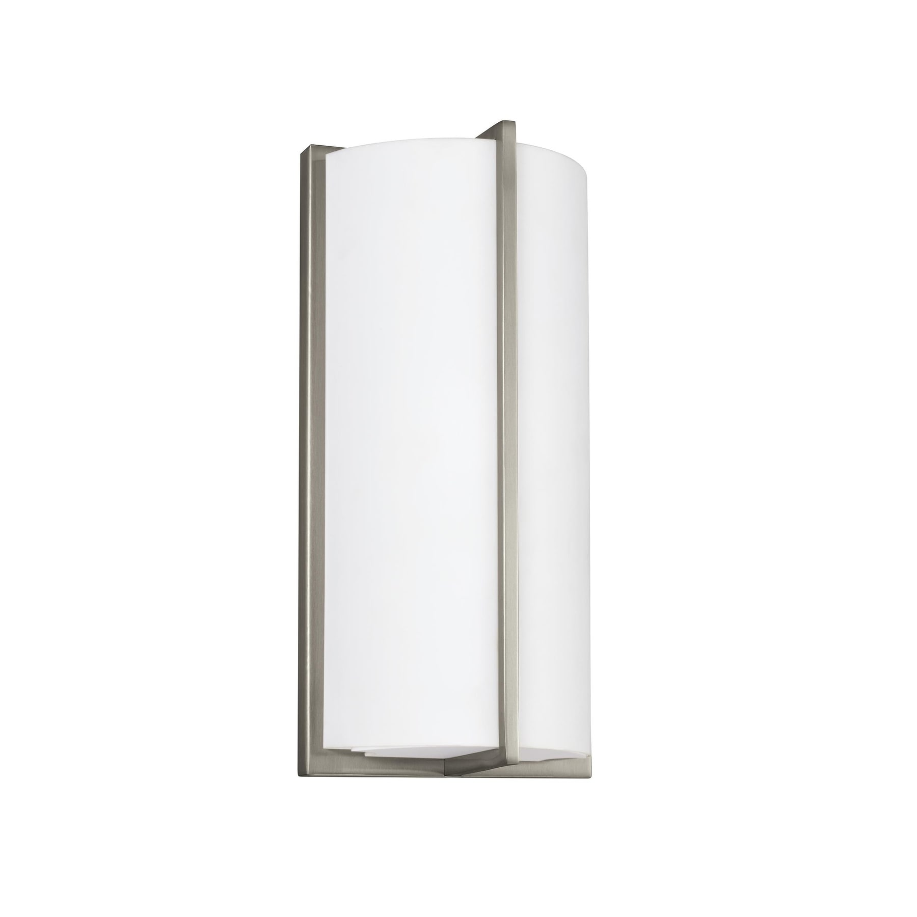 Generation Lighting Faron transitional 1 light bath vanity wall sconce.