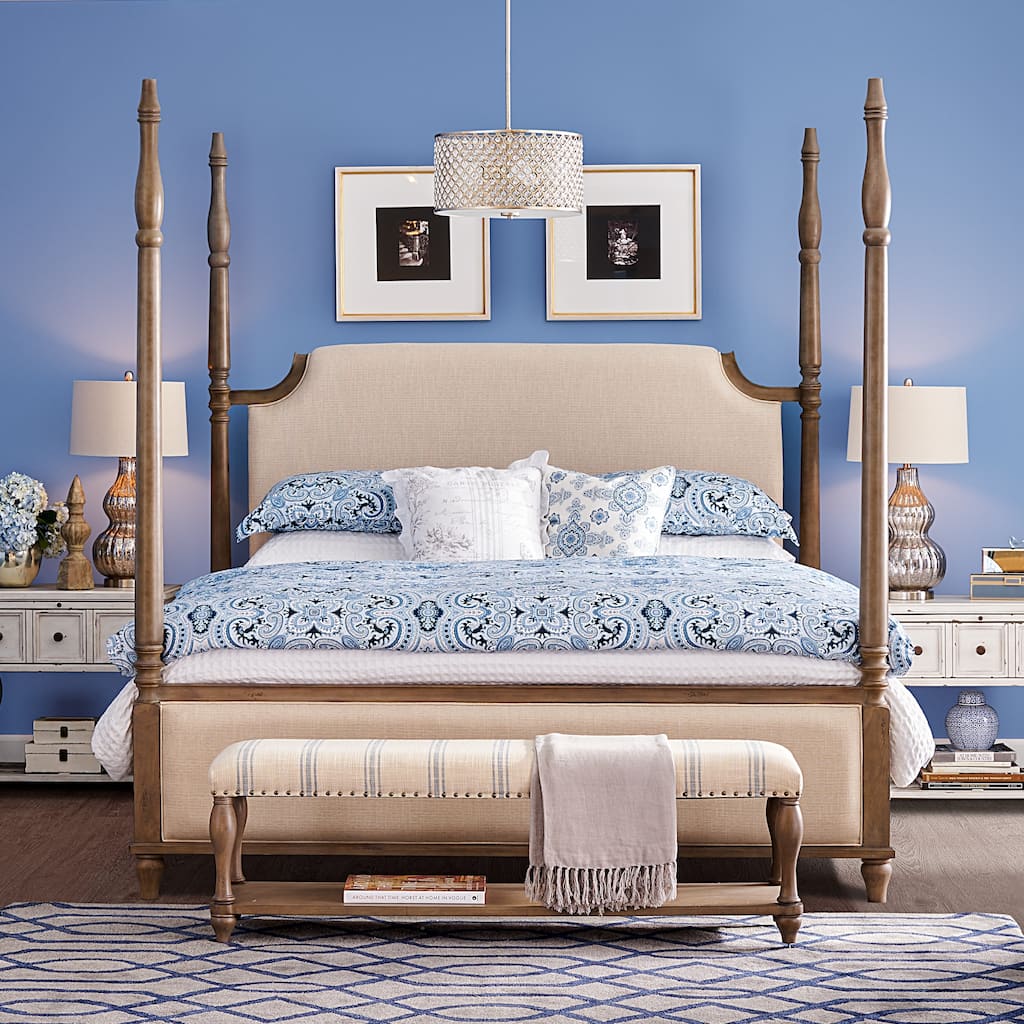 Laurel Grove Latte Poster Bed