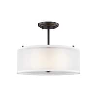 Drum Semi Flush Mount Lights Find Great Ceiling Lighting Deals Shopping At Overstock