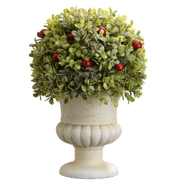 11" Boxwood Ball Topiary. Opens flyout.