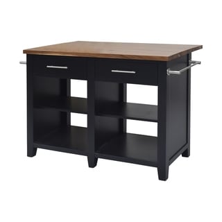 Greyson Living Hendry Counter Kitchen Island by  (Black)