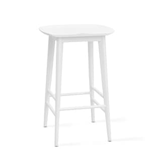 Greyson Living Hendry White Counter Kitchen Island 3-Piece Set by  (White with White Stools)