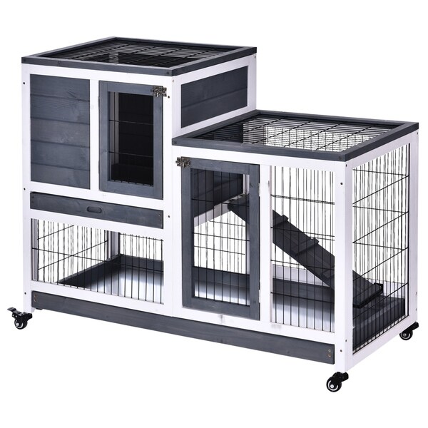 rabbit carrier for two rabbits