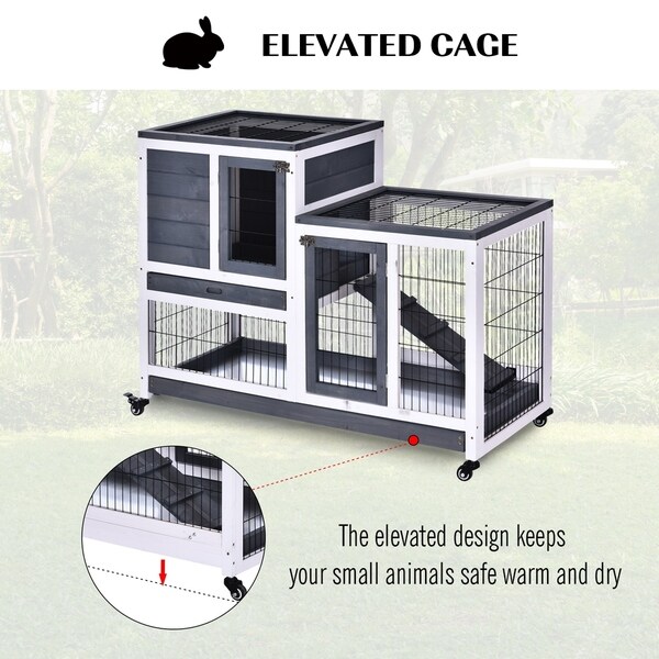 indoor rabbit hutch with run