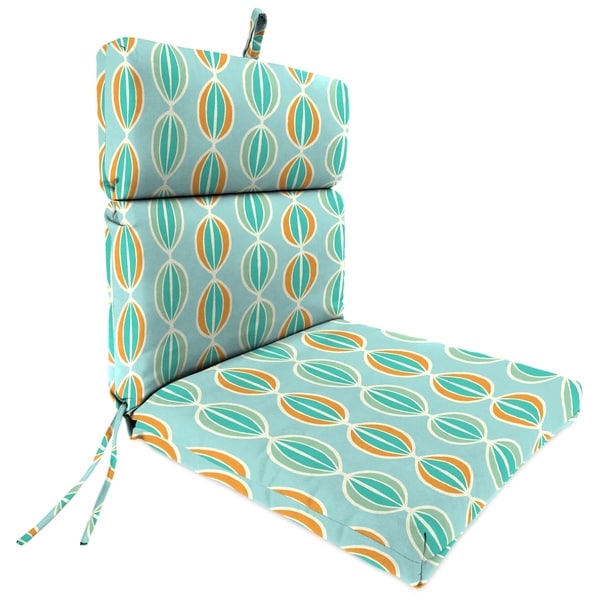 22" x 44" Chair Cushion in Beaded Tangelo