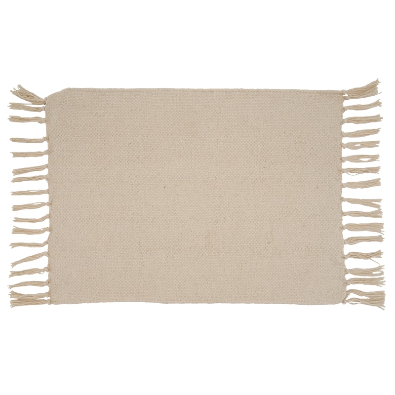 Cotton Placemats With Chevron Design (Set of 4)