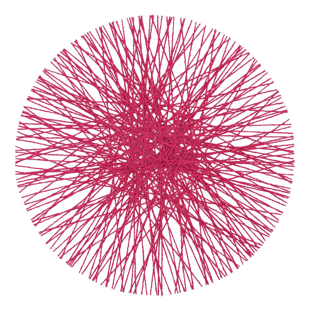 Paper Placemats With Straw Design (Set of 4)