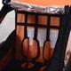 preview thumbnail 10 of 8, Aosom Elite 2-Seat Kid Bicycle Trailer / Jogger with Windows and Canopy, Includes Coupler Attachment, Orange / Black