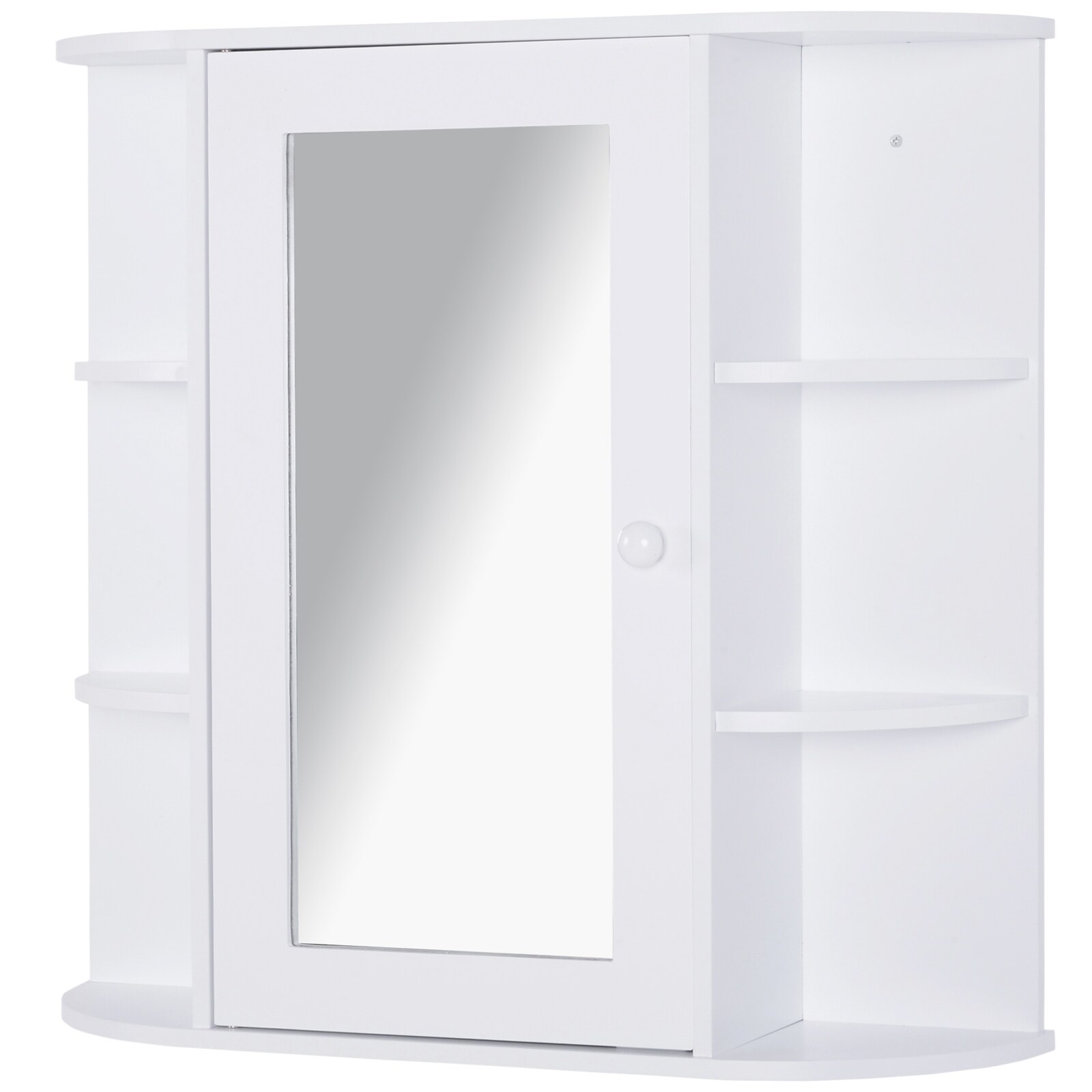 HOMCOM Under Sink Bathroom Cabinet with 2 Doors and Shelf, Pedestal Sink  Bathroom Vanity Cabinet - On Sale - Bed Bath & Beyond - 27565221