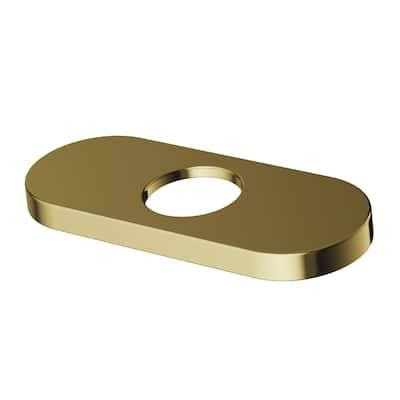 VIGO 5.5" L Bathroom Deck Plate in Matte Brushed Gold