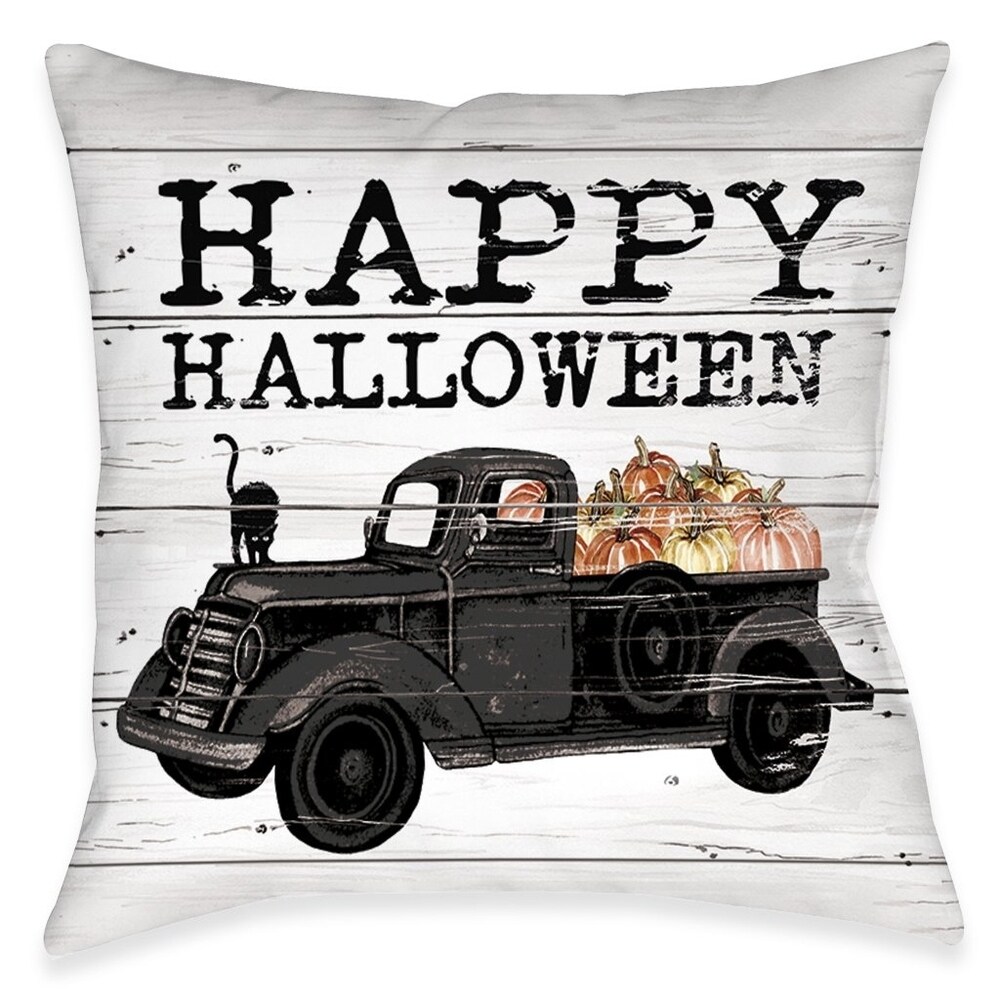 outdoor halloween throw pillows
