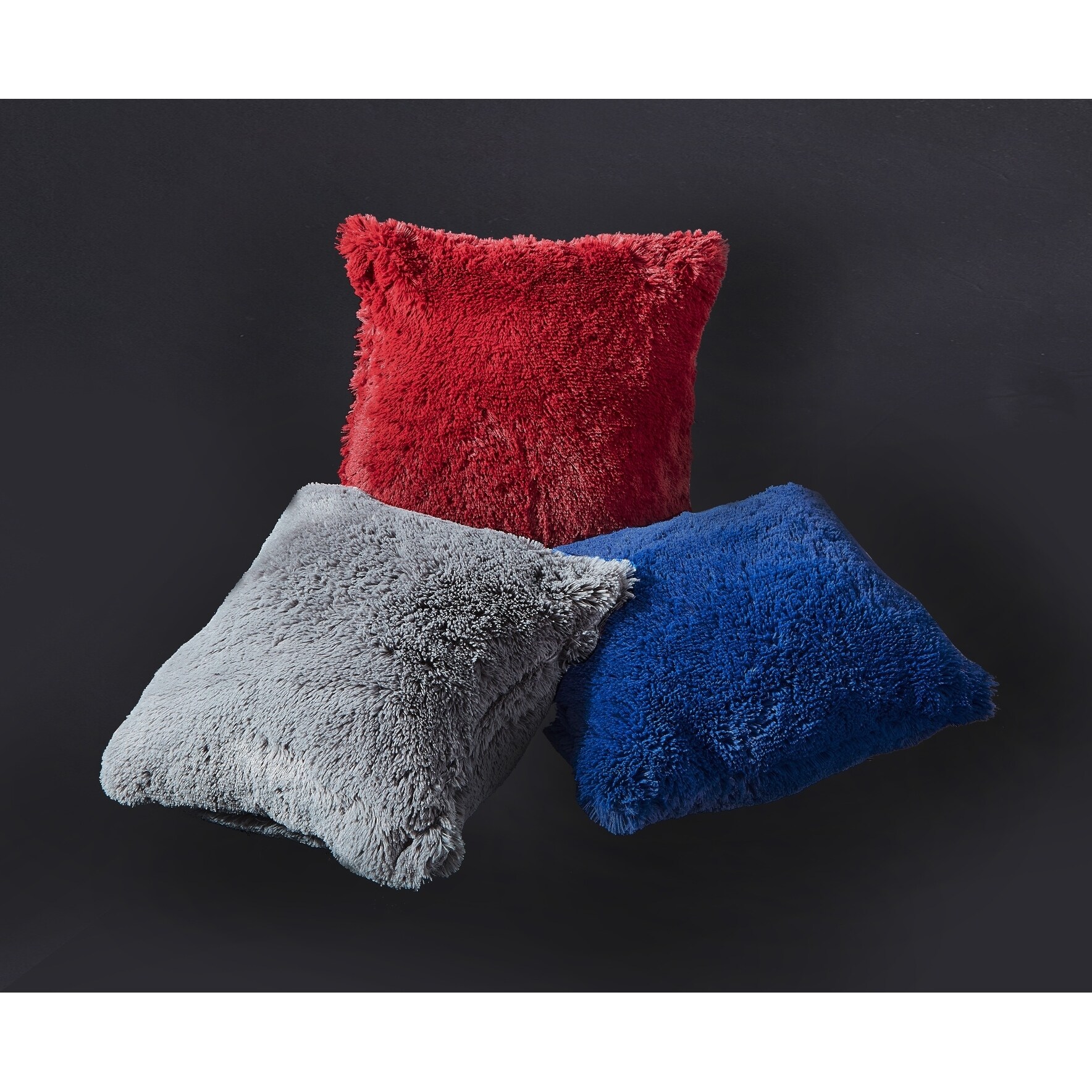 plush decorative pillows