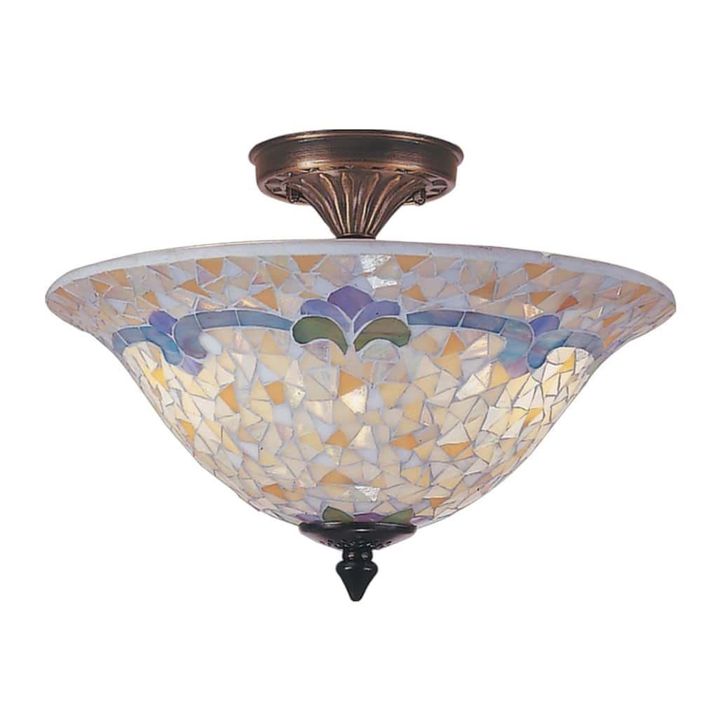 Johana Mosaic Flush Mount