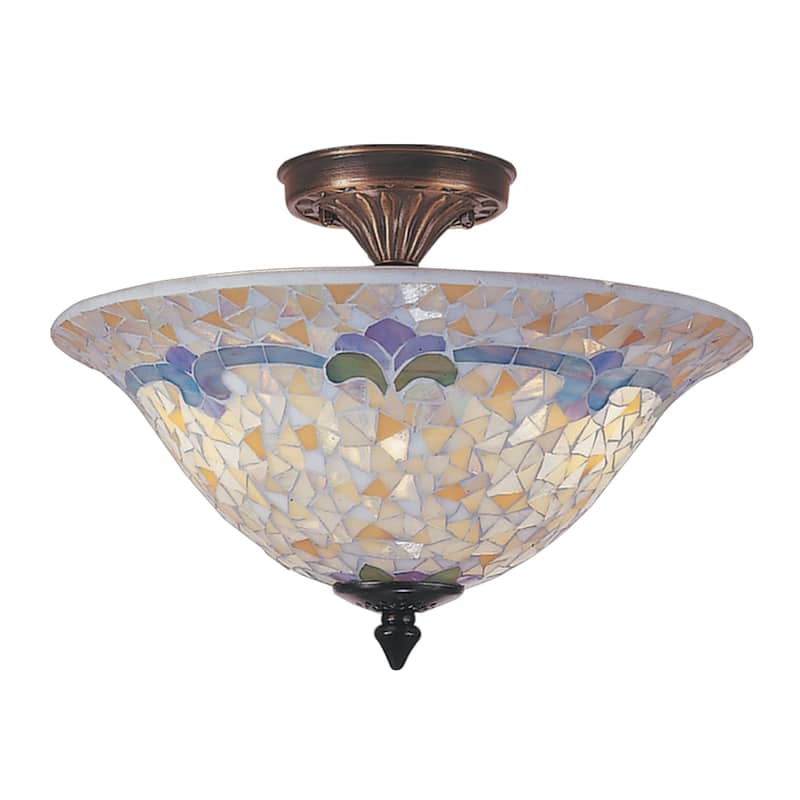 Johana Mosaic Flush Mount