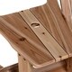 Armopa Wood Adirondack Chairs with Attached Center Table by Havenside Home - Thumbnail 9