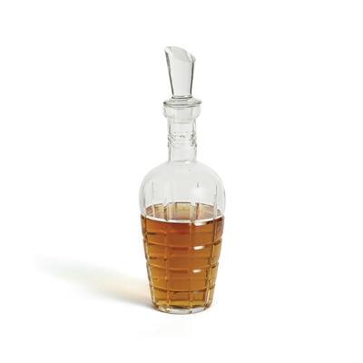 Hip Vintage Maxim Hand Cut and Polished Glass Decanter