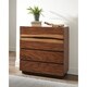 preview thumbnail 1 of 1, Carbon Loft Clell Smokey Walnut and Coffee Bean 4-drawer Chest