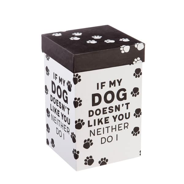 If My Dog Doesn't Like You 17 fl. oz. Ceramic Travel Cup with Matching