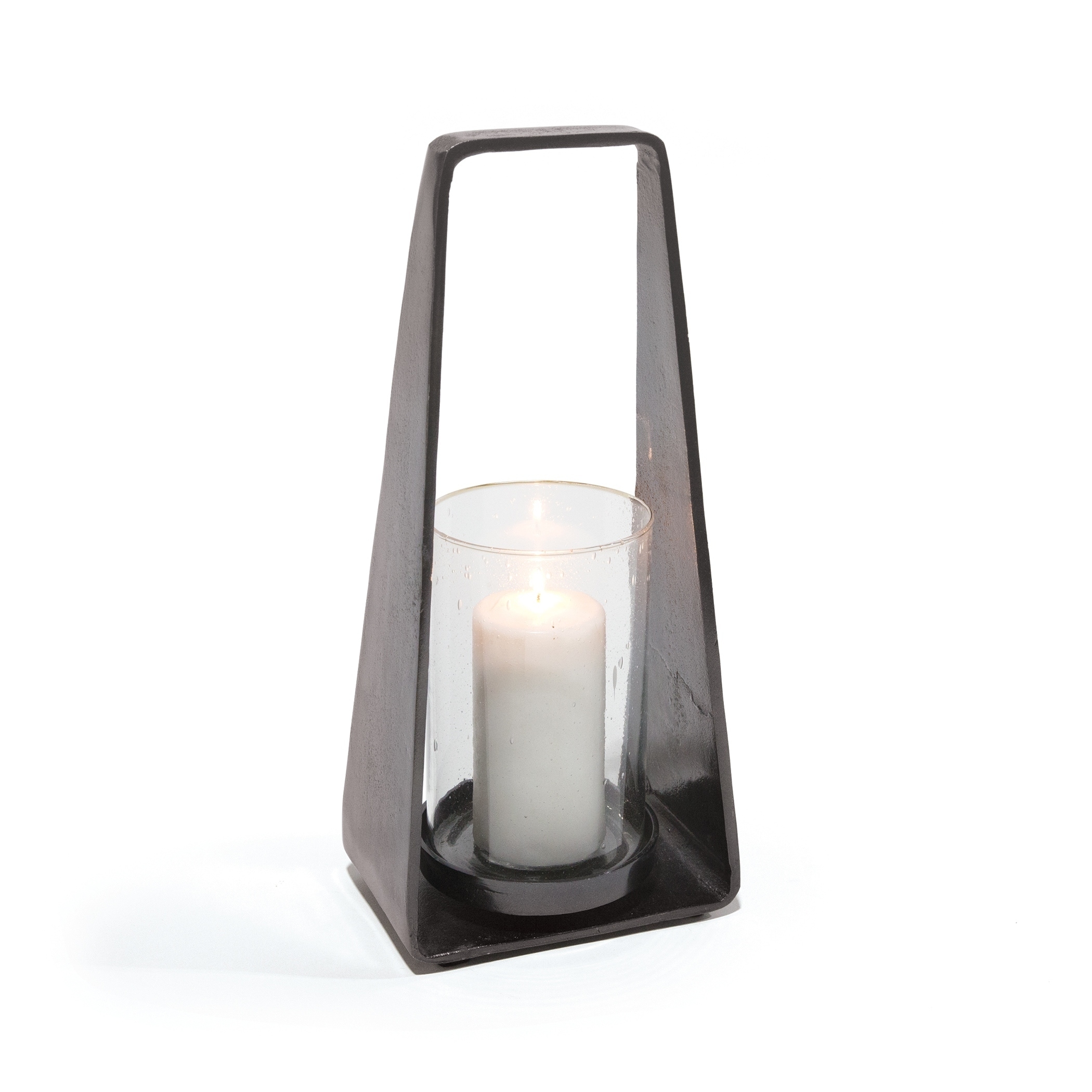 Hip Vintage Prudential Dark Pewter Lantern