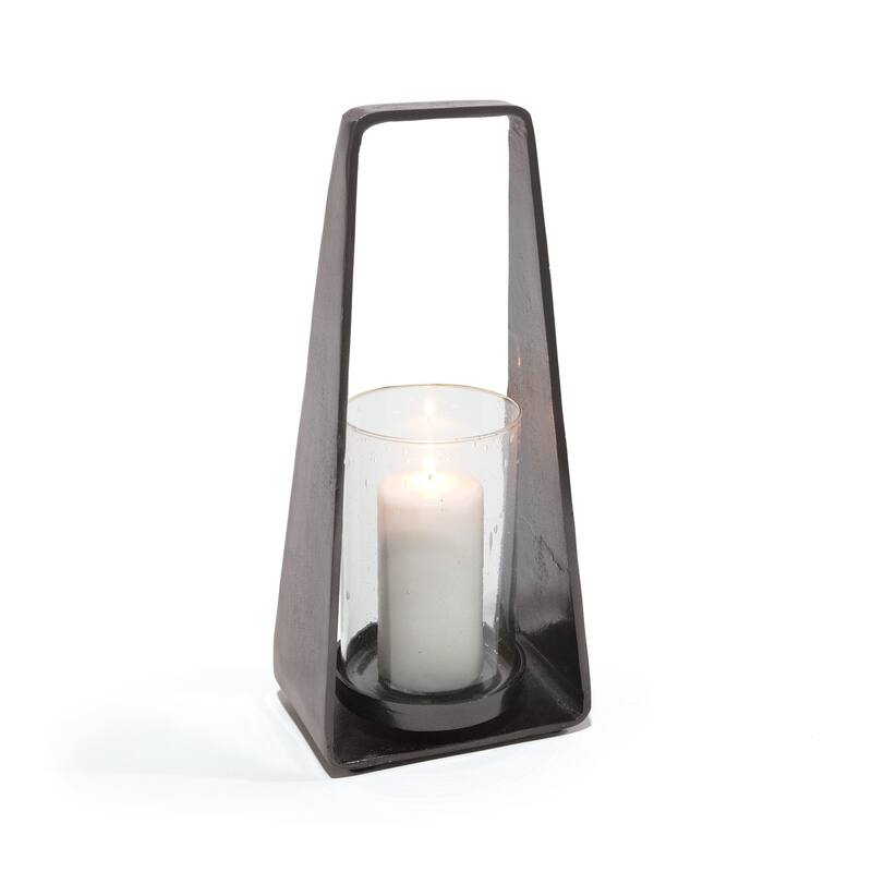 Hip Vintage Prudential Dark Pewter Lantern