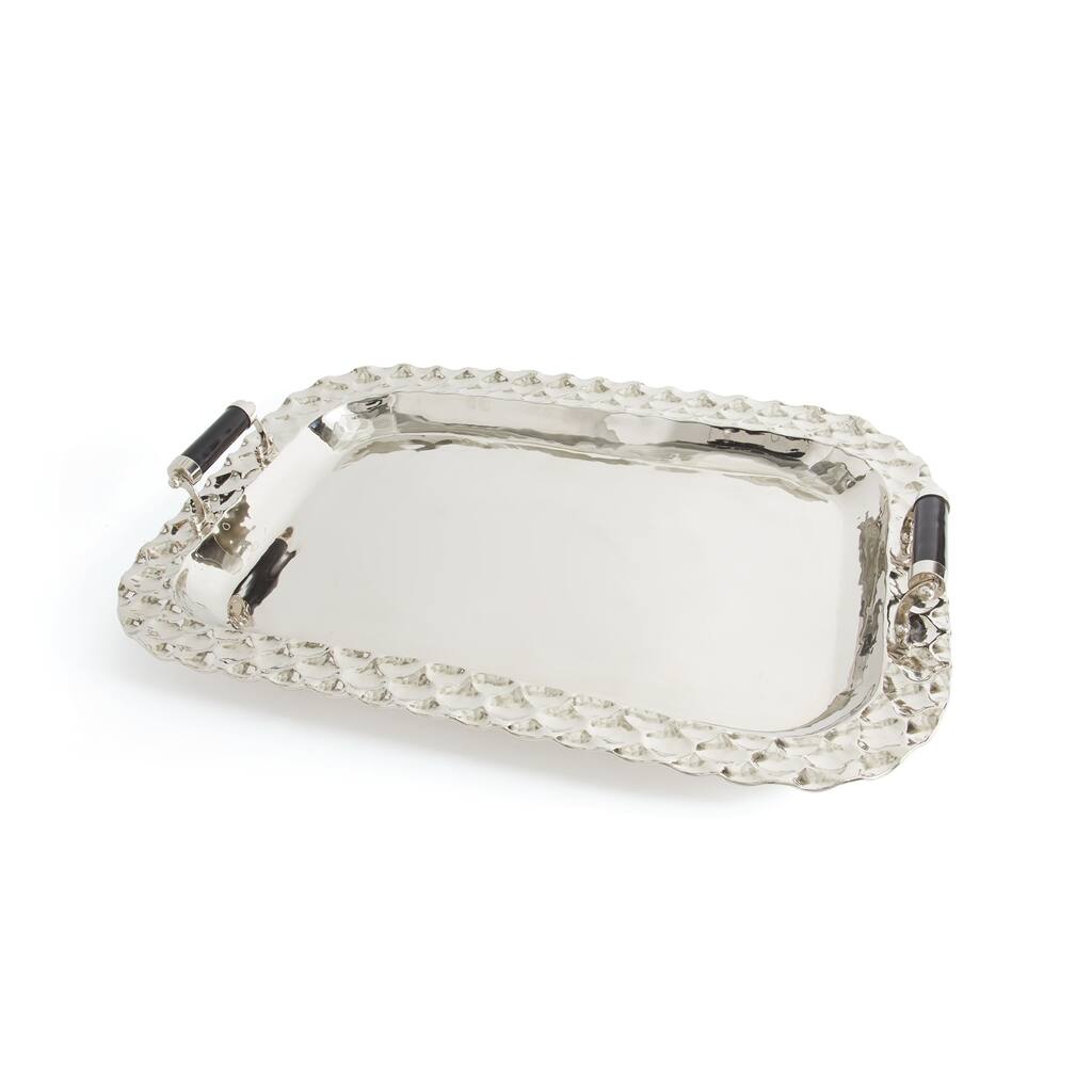 Hip Vintage Aldo Polished Nickel Tray