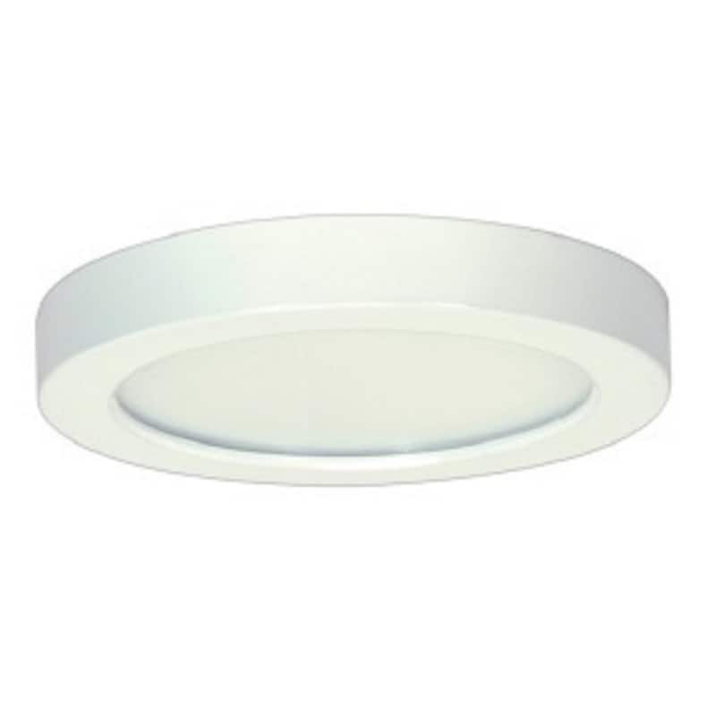 7-inch Slim Round Disk - White