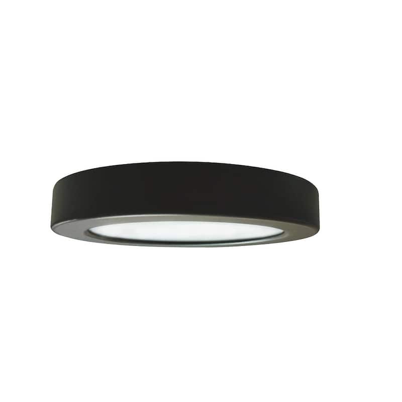 7-inch Slim Round Disk - Oil Rubbed Bronze