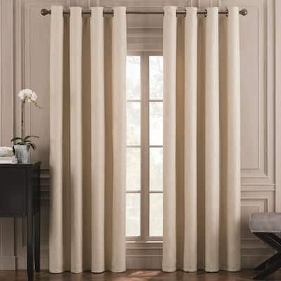 Belvedere Solid Grommet Room-Darkening Window Panel