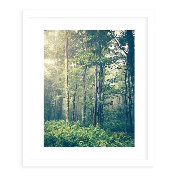DREAM FOG White Framed Giclee Print By Olivia St. Claire