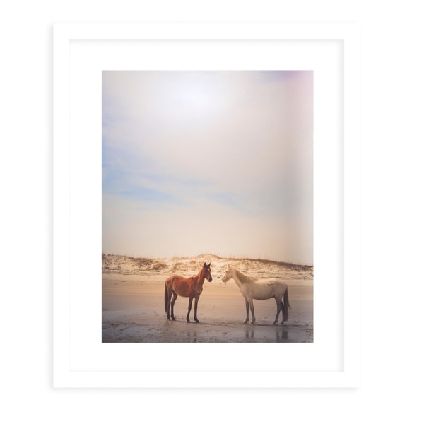 FLORIDA GEORGIA NATURE White Framed Giclee Print By Olivia St. Claire