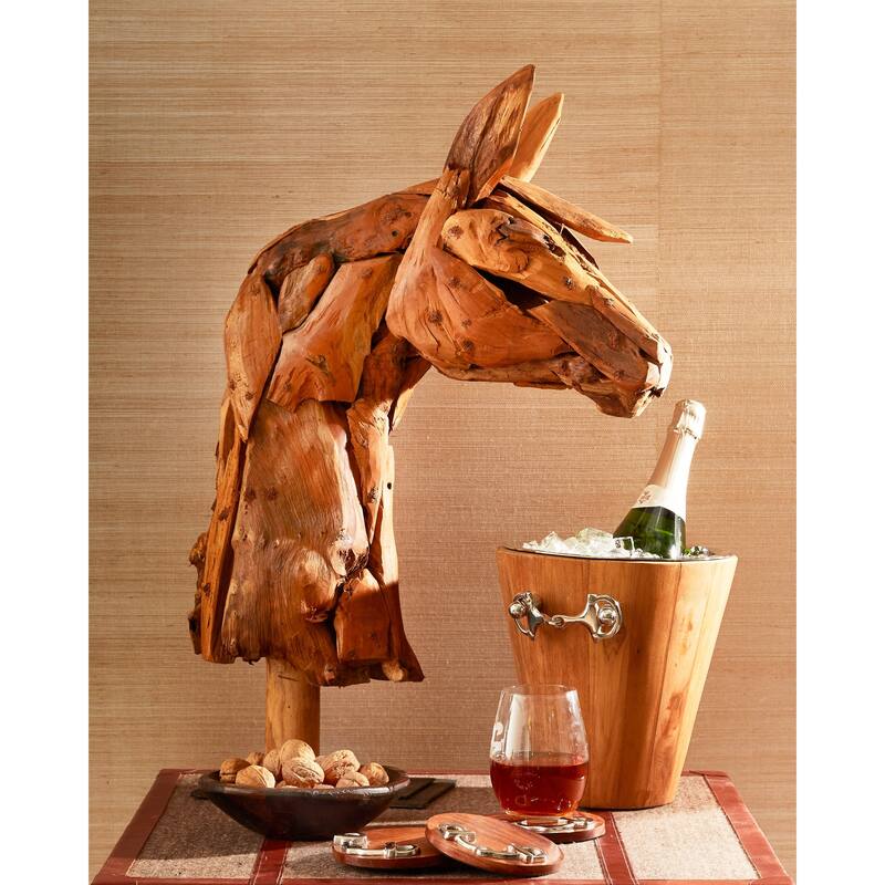 Hip Vintage Warm Natural Coasters (Set of 4)