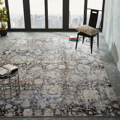 Denim / Grey Area Rug