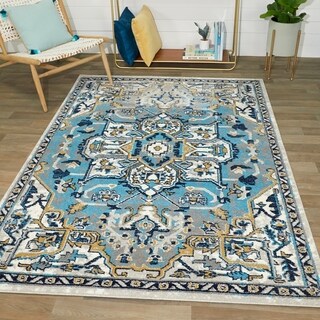 Magnus Vintage Medallion Area Rug - Bed Bath & Beyond - 30711613