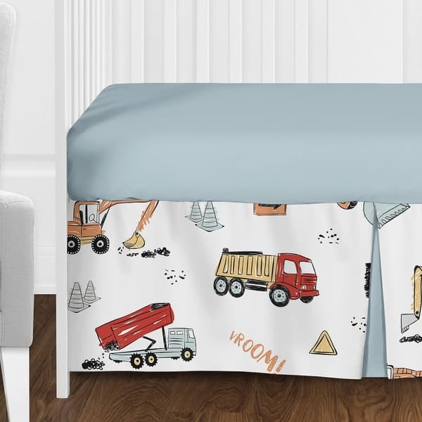 Shop Sweet Jojo Designs Construction Truck Boy 11pc Nursery Crib