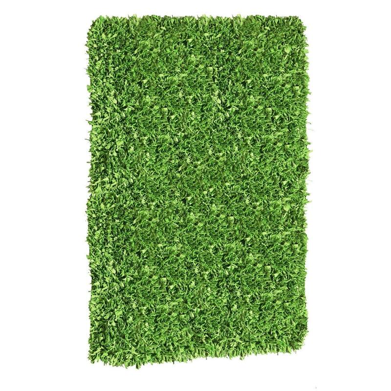 Jersey Shaggy Living Room Rug, Washable Area Rugs, Non Slip Runner Rugs, Runner, Soft Foldable Carpet, Easy To Clean, 5' x 8'