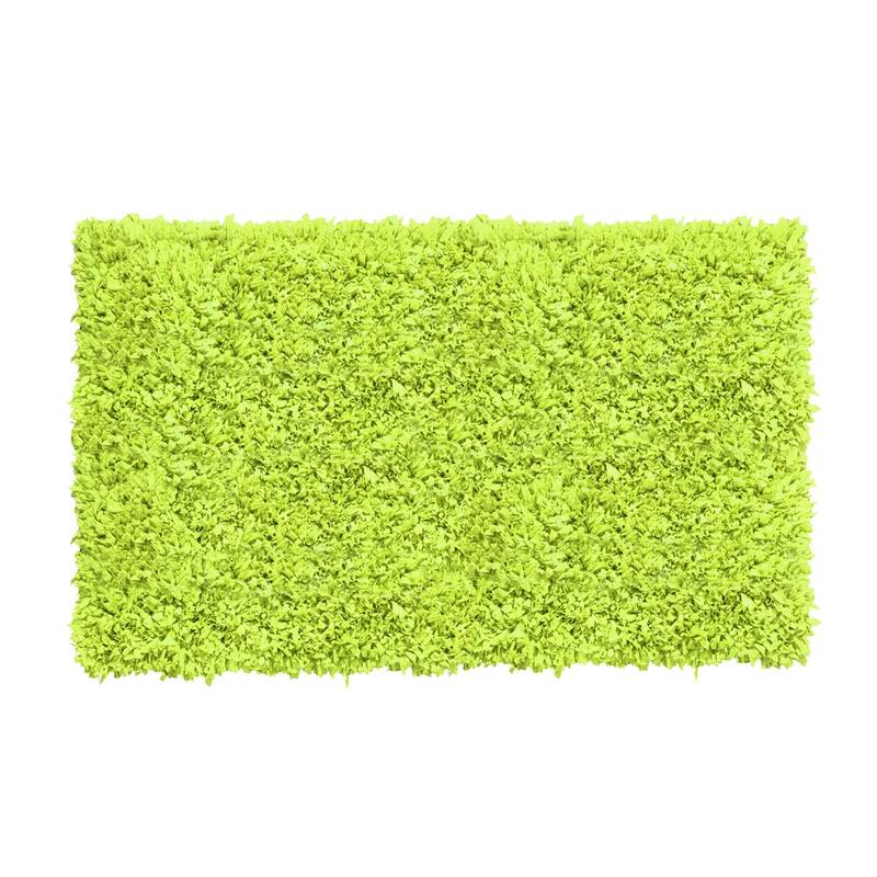 Jersey Shaggy Living Room Rug, Washable Area Rugs, Non Slip Runner Rugs, Runner, Soft Foldable Carpet, Easy To Clean, 5' x 8'