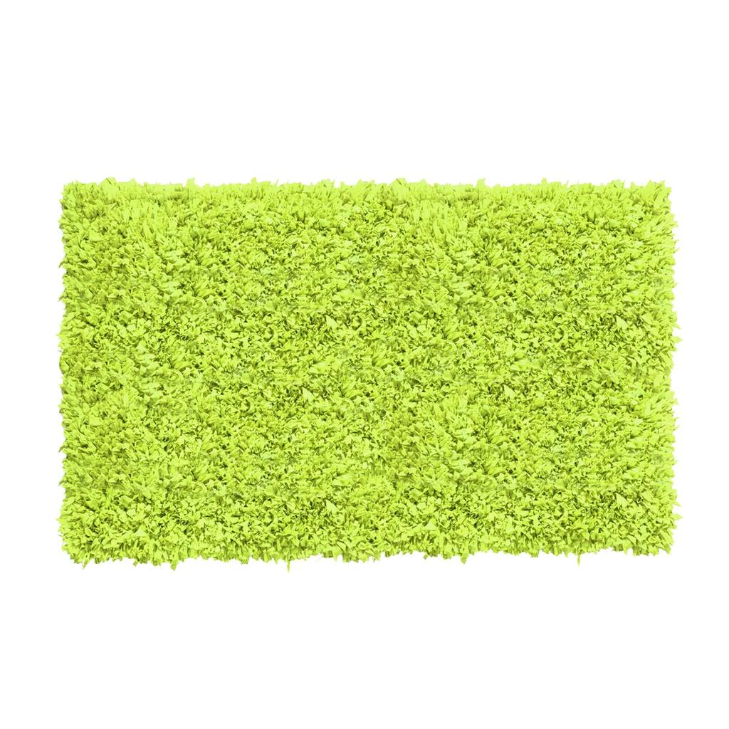 Jersey Shaggy Living Room Rug, Washable Area Rugs, Non Slip Runner Rugs, Runner, Soft Foldable Carpet, Easy To Clean, 5' x 8'